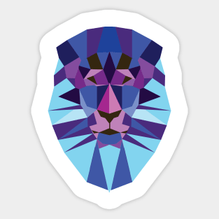 Vintage Lion Sticker